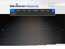 Tablet Screenshot of diamondvisionsinc.com